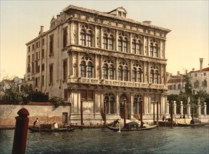 Vendramin Calergi Palace, Italy, Photochrome Print, Detroit Publishing Company, 1900