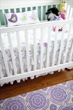 Baby Crib in Nursery