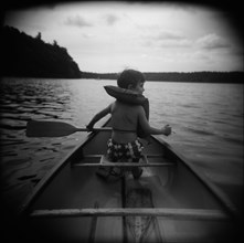 Boy in Canoe