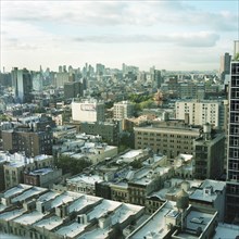 Rooftops and Cityscape, Manhattan, New York City, USA