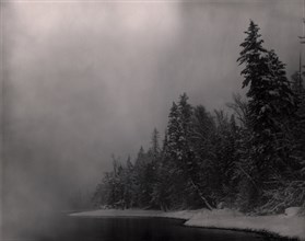 Winter Storm On Lake
