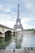 Eiffel Tower and River Seine, Paris, France