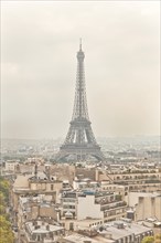 Eiffel Tower and Cityscape, Paris, France