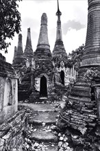 Ancient Pagodas, Indein, Myanmar