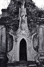 Ancient Pagoda, Close-Up, Indein, Myanmar