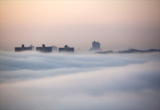 Fog and Buildings
