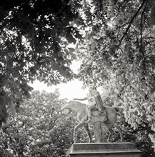 Statue, Low Angle View, Paris, France