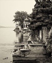 Temple, Lake Pichola, Udaipur, India