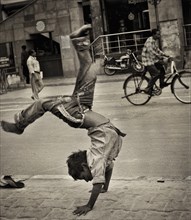 Boy Street Performer, India