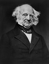 Martin Van Buren (1782-1862), 8th President of the United States, 1837-1841, Portrait, Mathew Brady, 1855-58