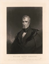 William Henry Harrison of Ohio, Engraved by J. Sartain from an Original 1836 Picture by J.R. Lambdin, 1840