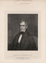 Genl. W. H. Harrison, Drawn on Stone by W. Sharp, from the Original by A.G. Hoit, Weeks, Jordan & Co. Publ., 1840