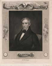 William Henry Harrison, North Bend, Ohio, Engraved by O. Pelton & D. Kimberly from an 1840 Painting by A.G. Hoit, Charles A. Wakefield Publ., 1841