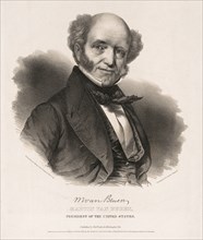 Martin Van Buren, President of the United States, Published by  Chs. Fenderich, Washington City, Printed by P.S. Duval, Philadelphia, 1839