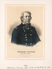 Zachary Taylor, Major General U.S. Army, Lithograph by A. Hoffman, Printed and Published by Francis Michelin, 1848