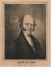 Martin Van Buren, Eighth President of the United States, Lithograph, Published by H. Robinson, 1830's