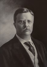 U.S. President Theodore Roosevelt, Head and Shoulders Portrait, by George Prince, 1904