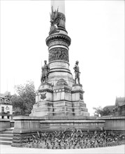 Soldiers' (and Sailors') Monument, Buffalo, New York, USA, Detroit Publishing Company, 1905