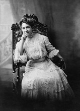Mary Church Terrell (1863-1954), one of the First African-American Women to Earn a College Degree, National Activist for Civil Rights and Suffrage, Seated Portrait