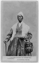 Sojourner Truth (1797-1883), Abolitionist, Freed Slave and Women's Rights Activist, Portrait, 1864