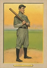 Nap Lajoie, Cleveland Naps, Baseball Card Portrait, American Tobacco Company, 1911