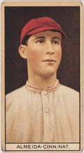 Rafael Almeida, Cincinnati Reds, Baseball Card Portrait, American Tobacco Company, 1912