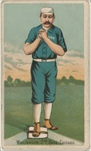 Ned Williamson, Chicago White Stockings, Baseball Card Portrait, D. Buchner & Co., 1887