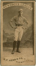 McDowell, C.F., Rochester Post Express, Baseball Card Portrait, S.F. Hess & Co's., 1888