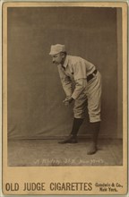 Art Whitney, New York Giants, Baseball Card Portrait, Goodwin & Co., 1887