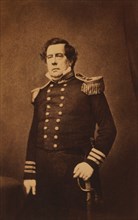 Commodore Matthew C. Perry (1794-1858), Commodore of U.S. Navy, Photograph, Mathew Brady, between 1854 and 1858