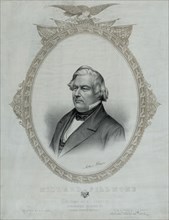 Millard Fillmore, Head and Shoulders Portrait, Published by R.J. Compton, Buffalo, NY, 1856