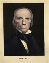 Henry Clay (1777-1852), American Statesmen, serving as Senator and Congressman from Kentucky, Speaker of the House and U.S. Secretary of State, Lithograph, Published by H.R. Robinson, New York, 1843