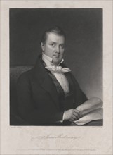 James Buchanan, Engraving by J. Sartain from a Painting by J. Eichholtz, 1840