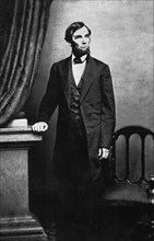 Full-Length Portrait of U.S. President Abraham Lincoln, photograph by Alexander Gardner, Washington DC, USA, 1861