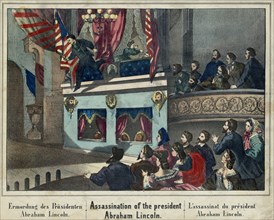Assassination of the President, Abraham Lincoln, April 9, 1865, The Alfred Whital Stern Collection of Lincolniana