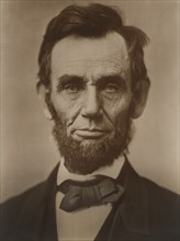 Head and Shoulders Portrait of Abraham Lincoln, Photograph by Alexander Gardner, 1863