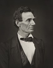 Head and Shoulders Portrait of Abraham Lincoln, Photograph by Alexander Hesler, 1860