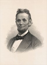 Head and Shoulders Portrait of Abraham Lincoln, Published by L. Prang & Co., Boston, Mass., 1865