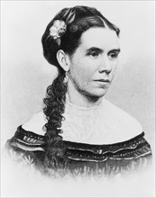 Martha Johnson Patterson, Daughter of U.S. President Andrew Johnson and First Lady Eliza McCardle Johnson, served as Hostess for her Father during his Presidency due to her Mother's Illness, Head and ...