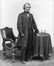Andrew Johnson (1808-75), 17th President of the United States, Full-Length Standing Portrait, Photograph, Mathew B. Brady, Brady-Handy Collection, Washington DC, USA, 1865