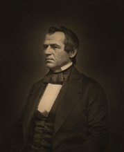 Andrew Johnson (18018-75), 17th President of the United States, Photographed while U.S. Senator from Tennessee, attributed to Jesse Harrison Whitehurst, 1860