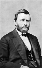Ulysses S. Grant (1822-85), 18th President of the United States 1869-77,  General of Union Army during American Civil War, Half-Length Portrait, 1870's