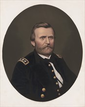 Ulysses S. Grant (1822-85), 18th President of the United States 1869-77, General of Union Army during American Civil War, Head and Shoulders Portrait, Published by E.C. Middleton & Co., Cincinnati, 18...