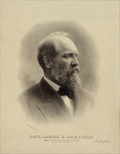 Gen. James A. Garfield, 20th president of the United States< Lithograph, W.A. Morgan & Co., 1881