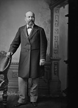 James A. Garfield (1831-81), 20th President of the United States, Full-Length Portrait, Mathew B. Brady, Brady-Handy Collection, 1870-80