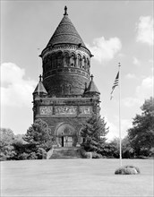President James Abram Garfield Monument, 12316 Euclid Avenue, Cleveland, Cuyahoga County, Ohio, USA, Photograph by Martin Linsey, Historic American Buildings Survey, 1930's