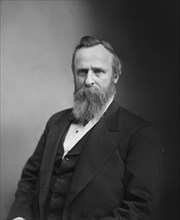 Rutherford B. Hayes (1822-93), 19th President of the United States 1877-81, Half-Length Portrait, Photograph, Brady-Handy Collection, 1870's