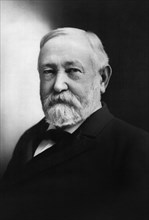 Benjamin Harrison (1833-1901), 23rd President of the United States 1889-93, Head and Shoulders Portrait, Photograph by Joseph Gray Kitchell, 1897