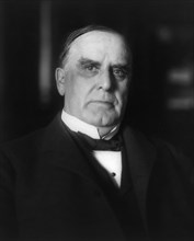 William McKinley (1843-1901), 25th President of the United States 1897-1901, Head and Shoulders Portrait, Photograph by B.M. Clinedinst, 1901