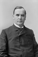 William McKinley (1843-1901), 25th President of the United States 1897-1901, Half-Length Portrait, Photograph by Charles Milton Bell, between 1877 and 1889